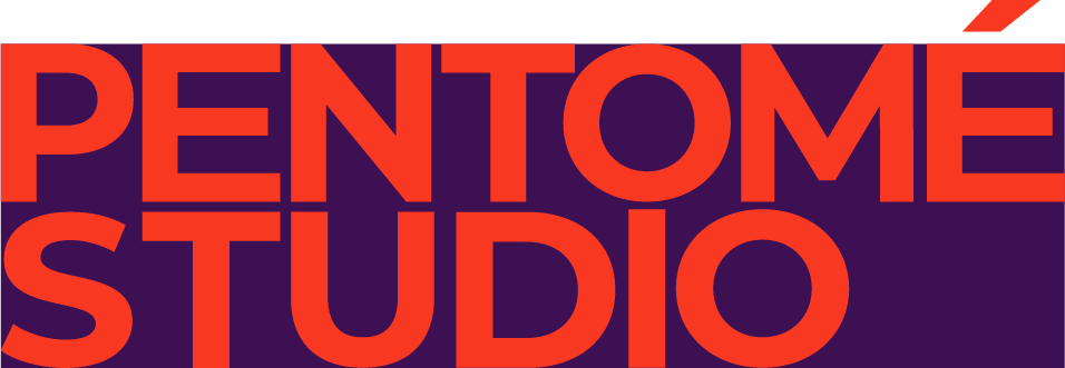 Pentome Studio yatay logo; mor zemin üzerinde koral-kırmızı tipografi, yüksek çözünürlüklü marka görseli.

Pentome Studio horizontal logo; coral-red typography on a purple background, high-resolution brand asset.